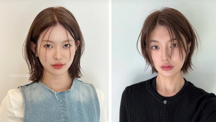 Style tóc này có sự phóng khoáng và trẻ trung. Tóc ngắn layer, nhuộm nâu lại thời thượng, bắt mắt hơn.