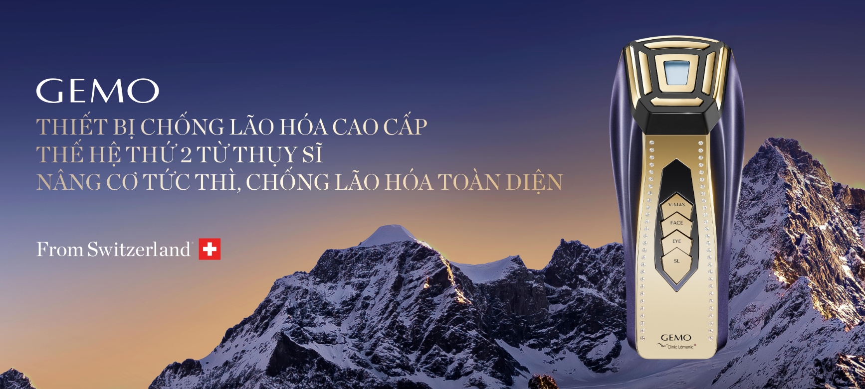 gemo - thương hiệu thiết bị chống lão hóa hàng đầu