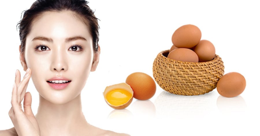 Lòng trắng trứng cấp ẩm và độ đàn hồi cho da, làm săn chắc, đều màu da một cách tự nhiên.