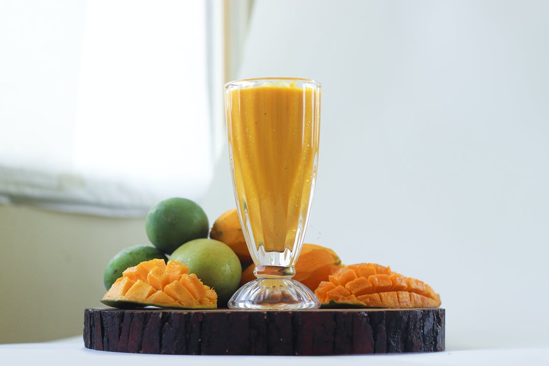 Smoothie từ bơ xoài