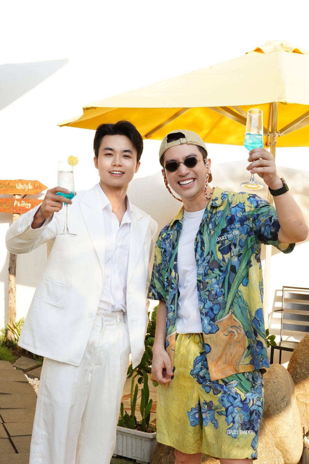 Lương Đỗ tại sự kiện của Kiehl's.
