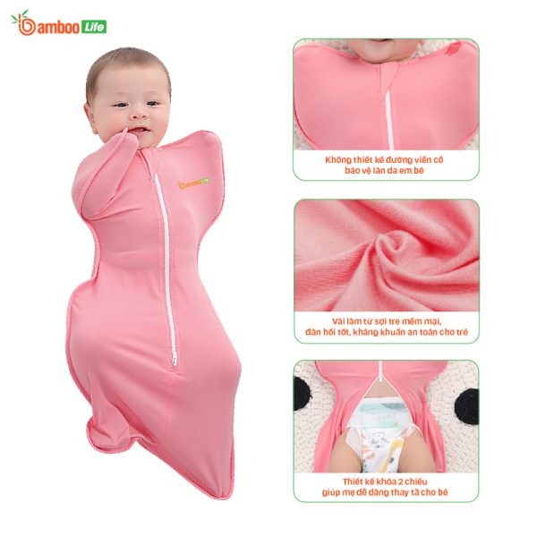 Nhộng Bamboo Life chất liệu sợi tre