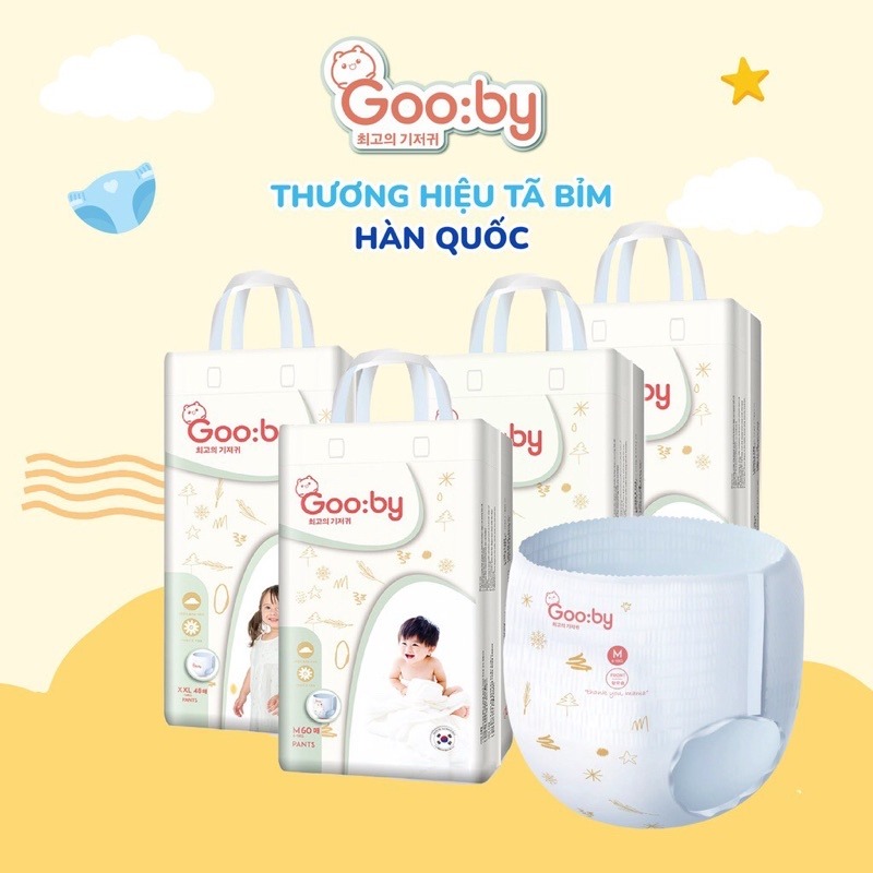 Bỉm Gooby siêu mỏng, thấm hút ổn