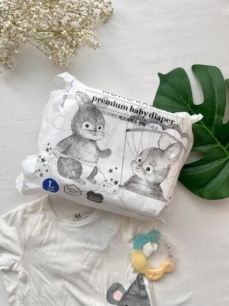 Bỉm Momo rabbit hữu cơ an toàn