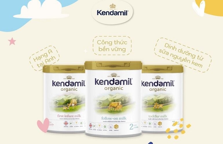 Review sữa Kendamil Organic