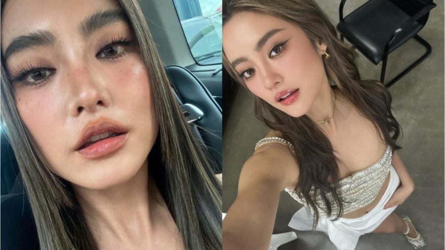 Các cô gái Thái thiên về sự mềm mại với phấn mắt có tông nâu, cam đất nhẹ nhàng và phần lông mi cong vút.