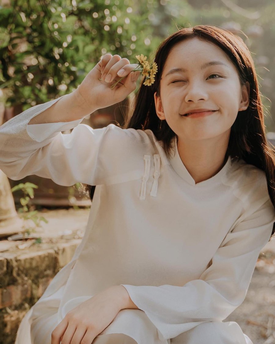 Cô còn chú trọng vấn đề ăn uống để làm đẹp da và dáng.