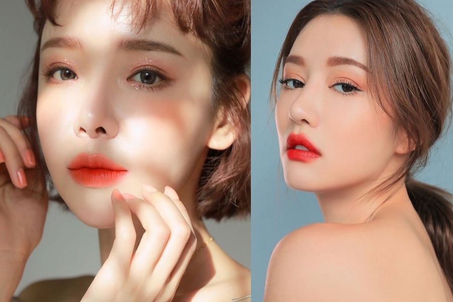 Một trong những lỗi phổ biến khiến nhiều chị em trông già hơn chính là makeup quá đậm.