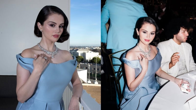 Selena Gomez khiến bao người say đắm khi xuất hiện tại lễ trao giải Quả Cầu Vàng 2025 với mái tóc bob