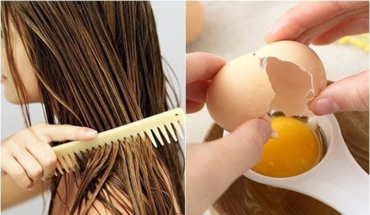Nhờ các axit béo trong dầu ô liu và protein trong trứng, công thức này không chỉ nuôi dưỡng tóc