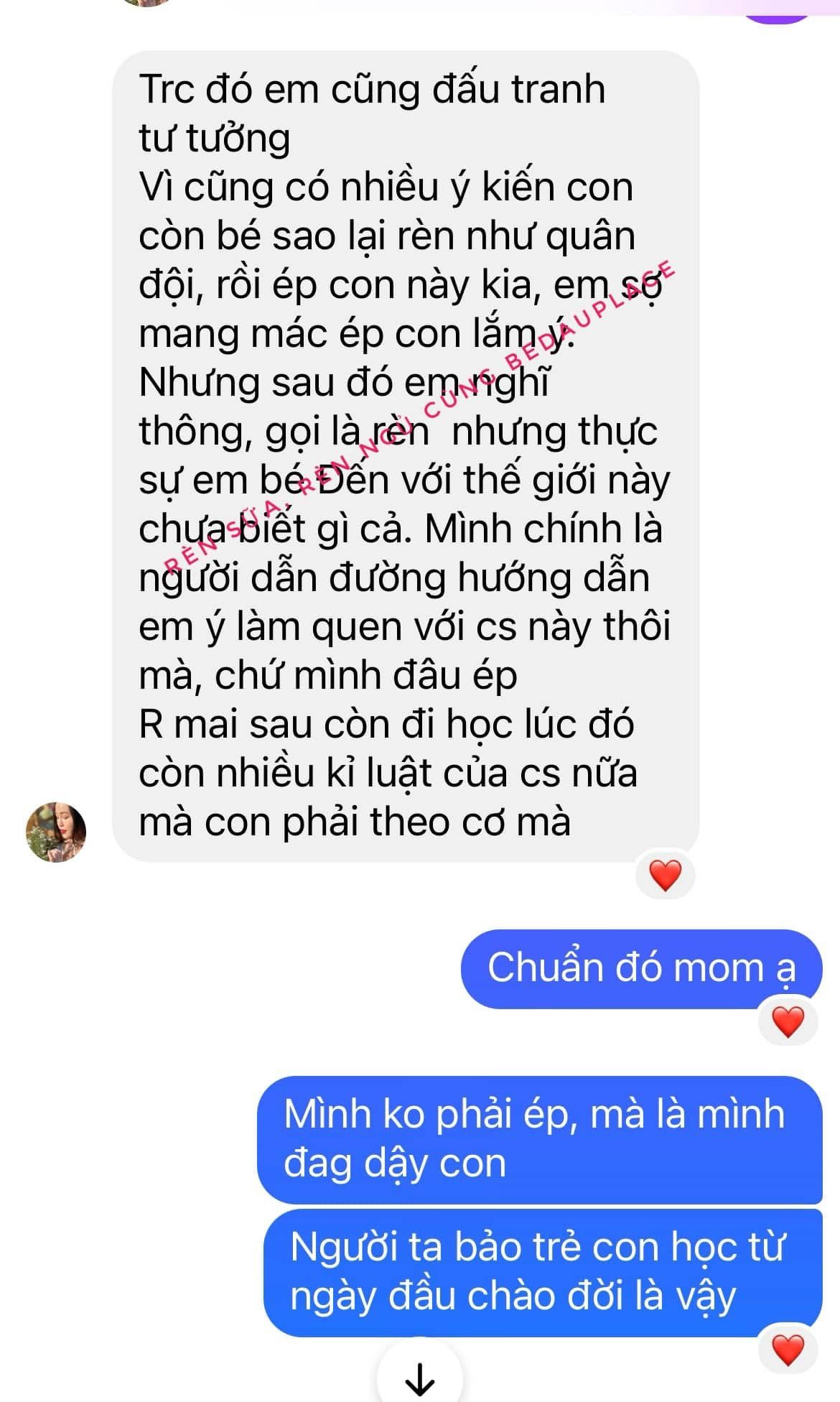 Feedback Giáo trình Rèn Sữa, Rèn Ngủ, Rèn Ăn dặm