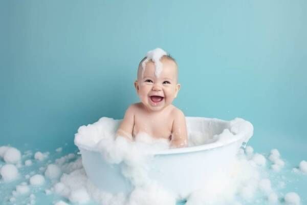 Bé sợ nước, khó tập bơi
