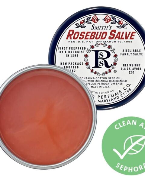 Hũ dưỡng môi hương hoa hồng cổ điển Rosebud salve