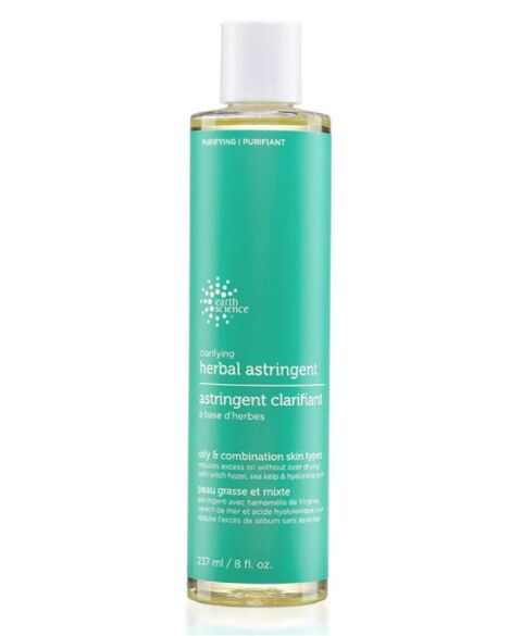 Toner Earth Science Clarifying Herbal Astringent cho da dầu, da hỗn hợp