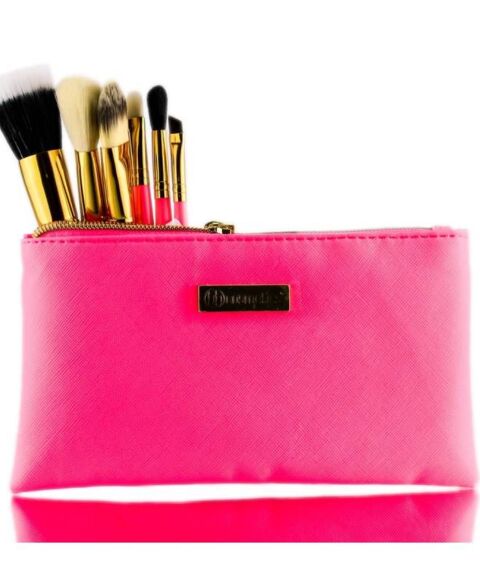 Bộ cọ make up 6 cây BH Cosmetics Neon Pink