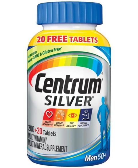 Vitamin tổng hợp cho nam giới Centrum Silver Men 50+