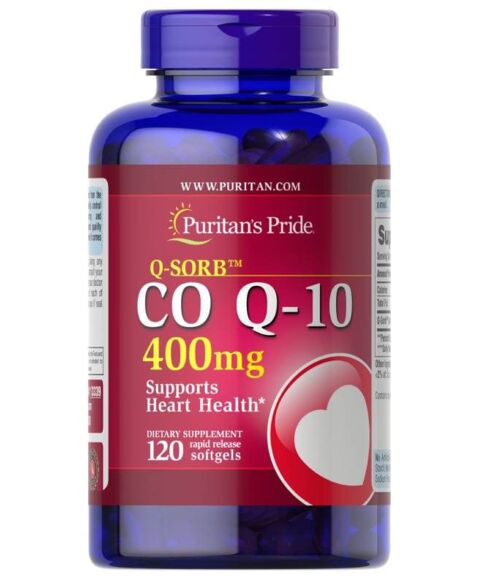 Thuốc bổ tim COQ10 của Mỹ (Puritans Pride Q-Sorb™ CO Q-10 400 mg)