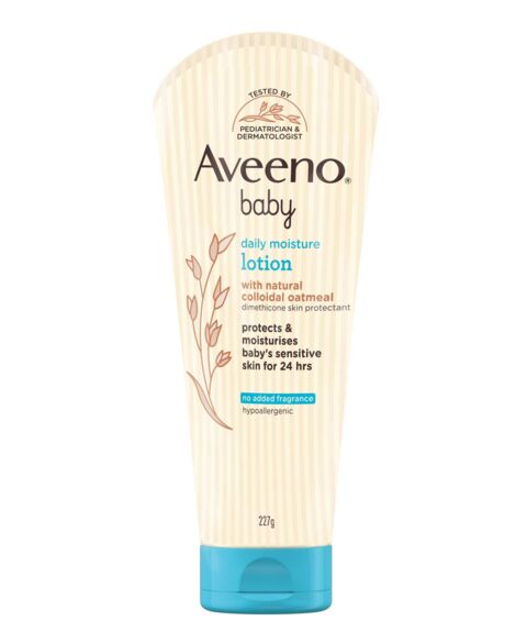Sữa dưỡng ẩm cho bé chiết xuất lúa mạch Aveeno Baby Daily Moisture Lotion 227g