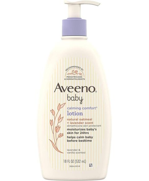Sữa dưỡng ẩm Aveeno baby lotion hương oải hương và vani 532ml