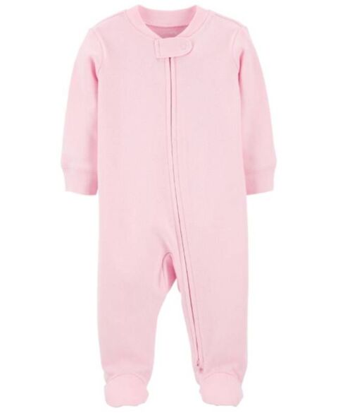 Bodysuit Carters cotton dài tay dài chân khóa kéo 2 đầu 9M
