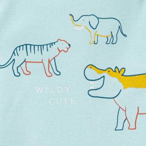 Set 5 bộ bodysuit Carters áo liền quần ngắn tay cho bé 3M