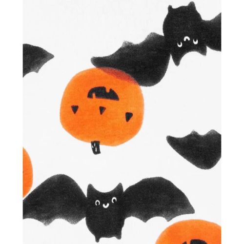 Set 2 bộ Bodysuit Carters cotton dài tay Halloween 12M