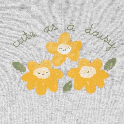 Set 5 bộ Bodysuit Carters áo liền quần cộc tay 3M