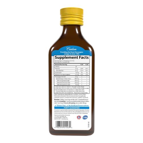 DHA Carlson cho trẻ em trên 1 tuổi