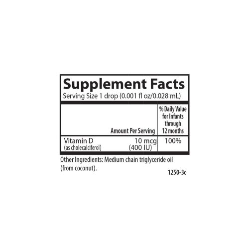 Vitamin D3 Carlson cho trẻ sơ sinh