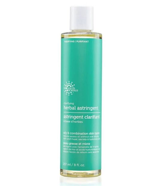 Toner Earth Science Clarifying Herbal Astringent cho da dầu, da hỗn hợp