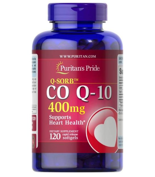 Thuốc bổ tim COQ10 của Mỹ (Puritans Pride Q-Sorb™ CO Q-10 400 mg)