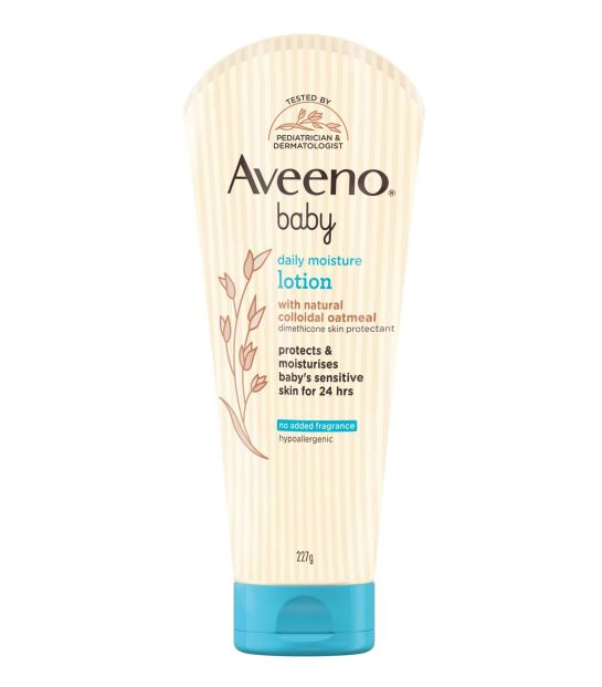 Sữa dưỡng ẩm cho bé chiết xuất lúa mạch Aveeno Baby Daily Moisture Lotion 227g