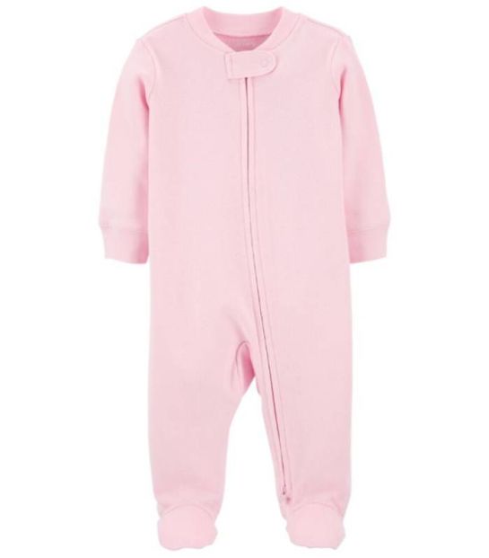Bodysuit Carters cotton dài tay dài chân khóa kéo 2 đầu 9M