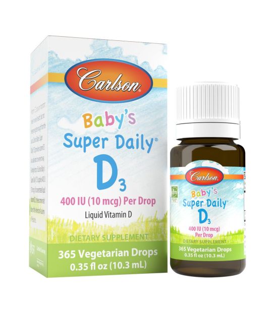 Vitamin D3 Carlson cho trẻ sơ sinh