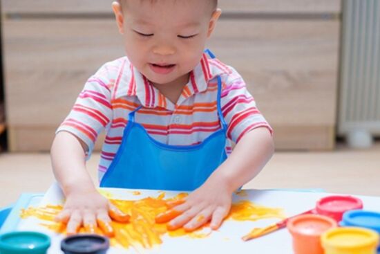Dạy bé tính tự lập và sáng tạo