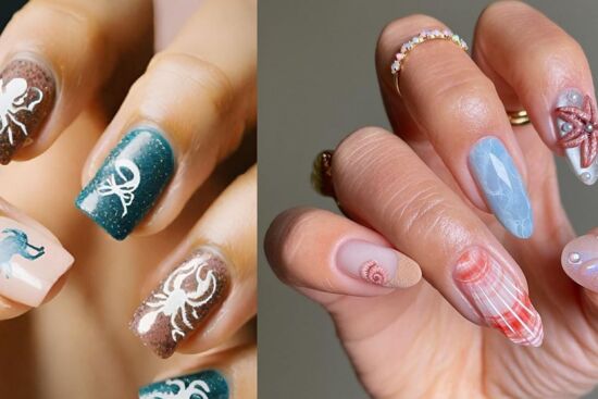6 mẫu nail mang hơi thở của biển cả giúp nàng nổi bật hơn trong mùa du lịch