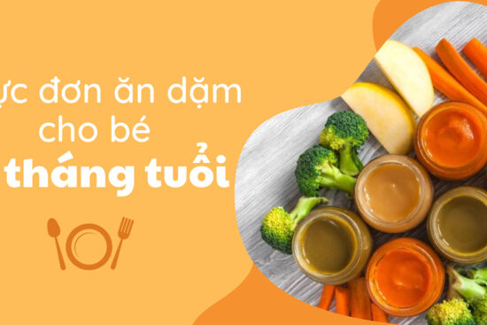 Bài 17: Giáo trình rèn ăn dặm - Thực đơn ăn dặm kiểu Nhật giai đoạn 6 tháng tuổi